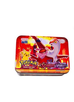 Pokemon Del Cyril's Sun & Moon Cosmic Eclipses Toy Cards, One Pack For All Ages, Berning Shadow Moon Cards Play Surprisingly, Sealed Pack In Attractive Tin Metal Box (Multicolor  - Image 3
