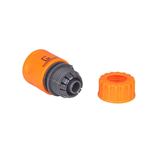 Garbnoire Heavy Duty Hose Pipe Fitting Standard Size 1/2'' Inch Quick Connector for Garden Water Pipe & Car, Bike Washing Accessories | Female Adapter Suitable Connecting Hose Pipe (Pack of 3) - Image 2