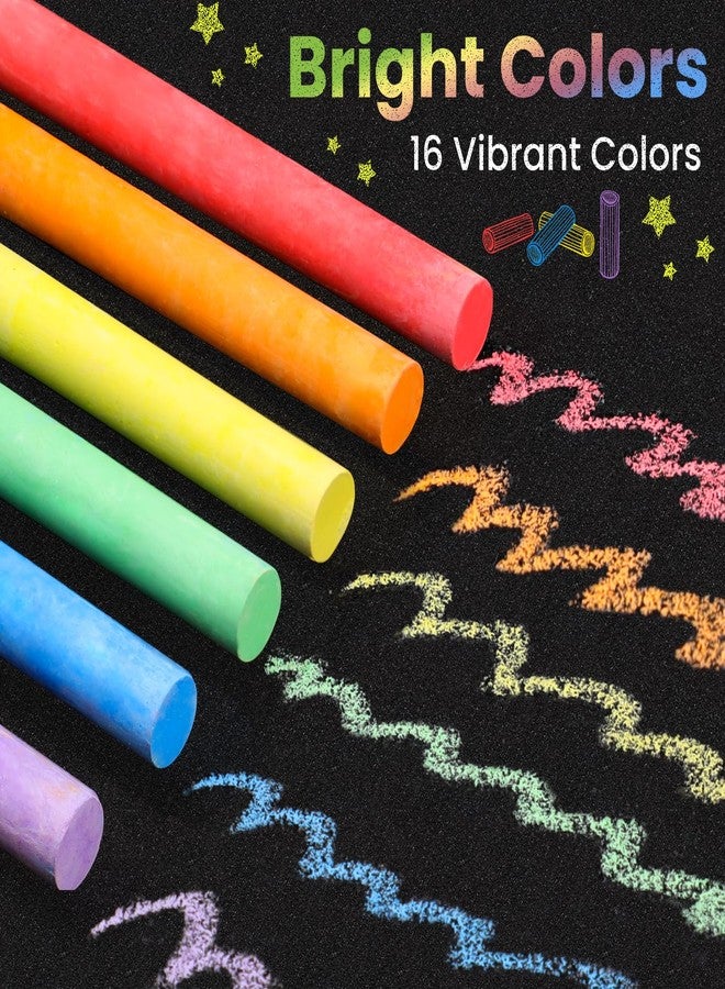 Ellinjan 288 Count Chalk Set for Kids, Non-Toxic Mini Chalk Bulk for Chalkboard, Back to School Supplies, Goody Bag Fillers, Classroom Prizes Gifts for Boys Girls, Easter Basket Stuffers (24 Boxes) - Image 4