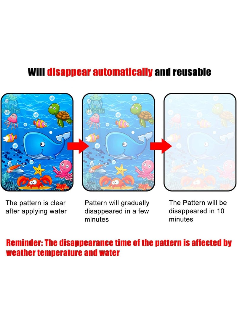 Beauenty Magic Water Book, Water Coloring Book, Doodling Paint with Water Magic Pen Painting Board For Children Education Drawing Toy - Image 3