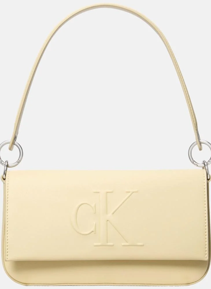 Calvin Klein Jeans Logo Detailed Shoulder Bag