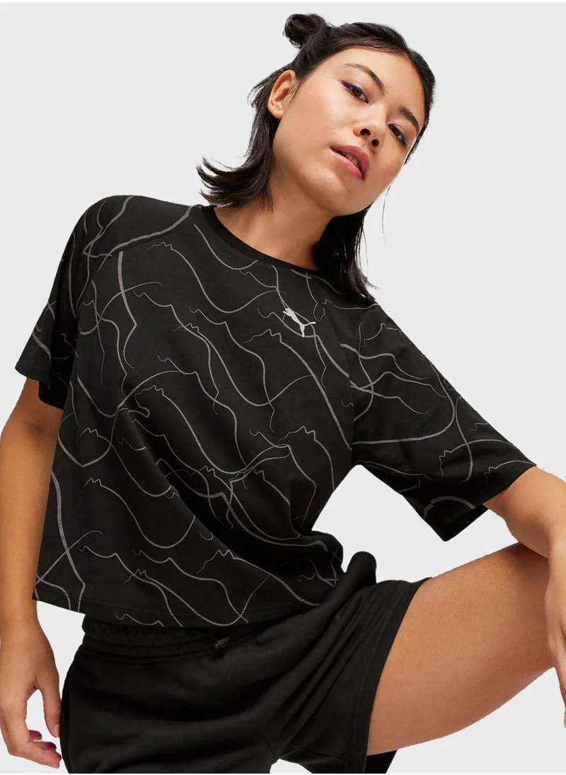 PUMA Motion All Over Printed T-Shirt