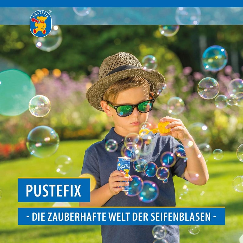 Pustefix Bubblegator I 70 ml Soap Bubble Water I Bubbles Made in Germany I Aligator Soap Bubbles Toy for Children's Birthday, Summer Party, Wedding & as a Guest Gift I Fun for Children and Adults - Image 2