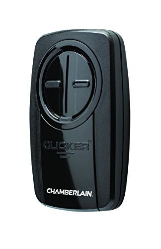 Chamberlain KLIK5U-BK2 Garage Door Opener, Universal Remote Control, Black - Quantity 1 - Image 1