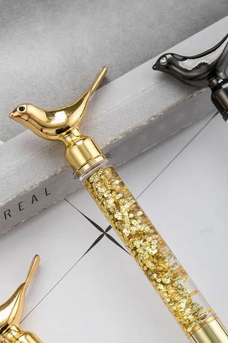 Tusah Glitter Ballpoint Pen Bird Head Unboxed  - Image 3