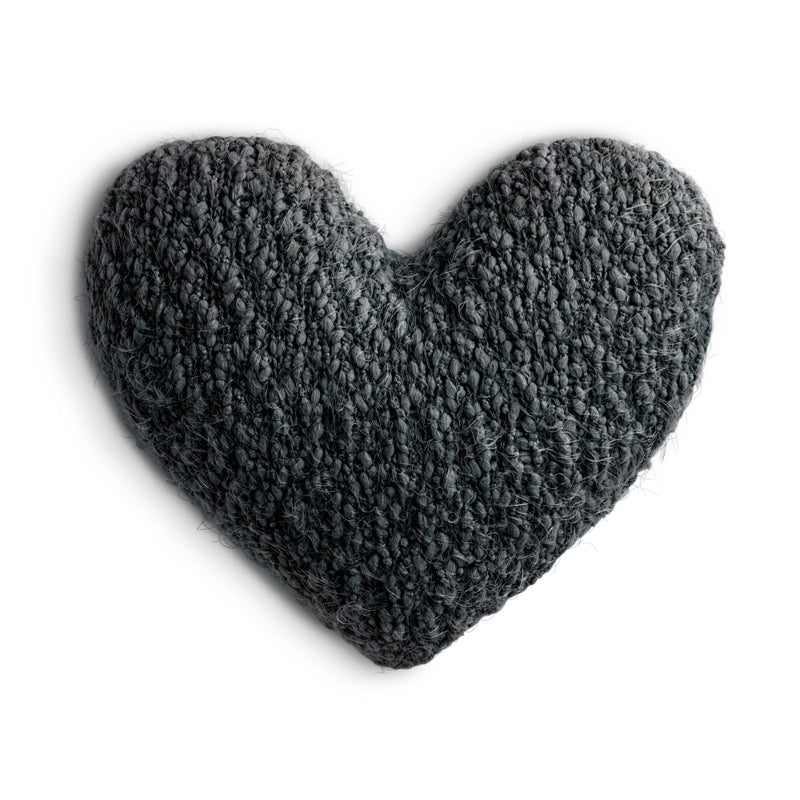 ديمداكو Demdaco Charcoal Gray Give Heart 11 × 10 Plush Polush Poluns - Image 2