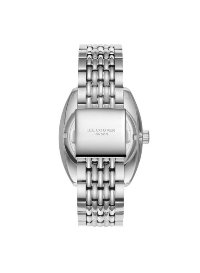 لي كوبر ساعة يد رجالية معدنية بعقارب . -  مم - Image 4