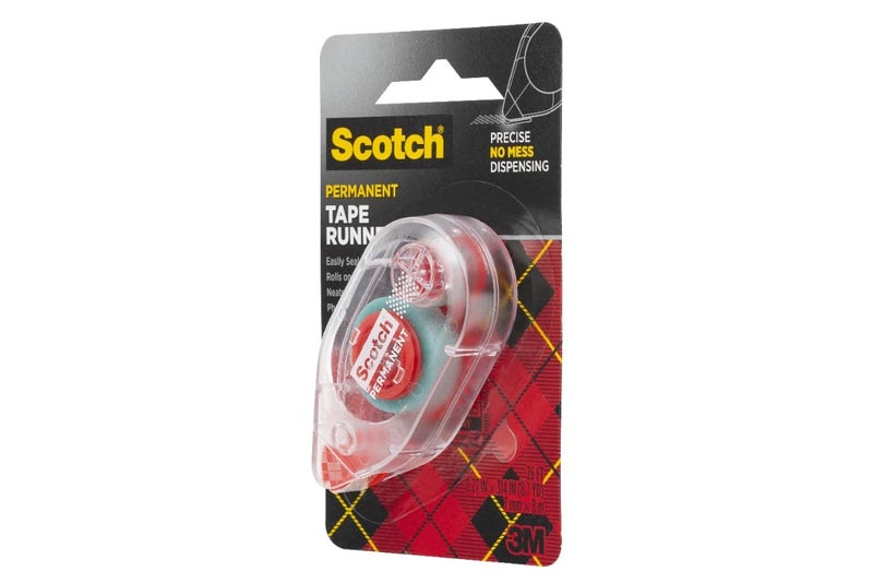 Scotch Double Sided Tape Runner, 0.27 in x 26 ft., Perfect for Holiday Crafts, Gifts, and DIY, 1-Pack - Image 2