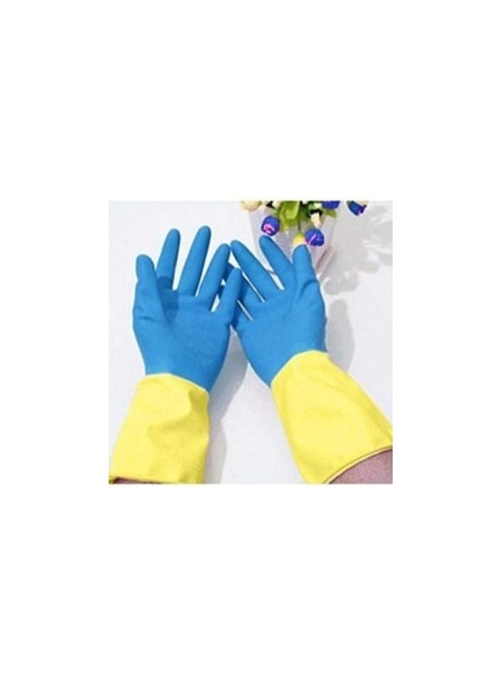 2 rubber gloves for maintenance and cleaning work - Image 1