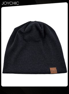 Joychic Slouchy Beanie Hat Baggy Skull Sleep Cap Thin Hip-hop Soft Stretch Knit Sleeping Hat Headwear Head Wrap Cap for Women Black  - Image 4