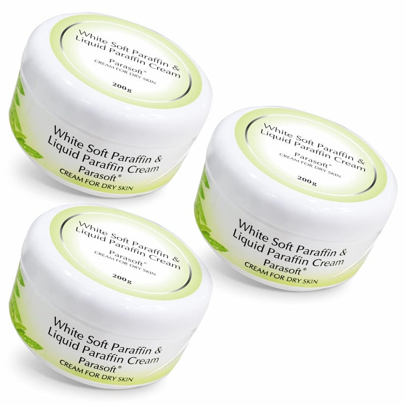 Parasoft Cream Intense Moisturizer Nourishing Cold Cream Winter Cream for Dry Dehydrated Skin with Goodness of Aloe vera for both Men Women 200GMPack of 3 - Image 1