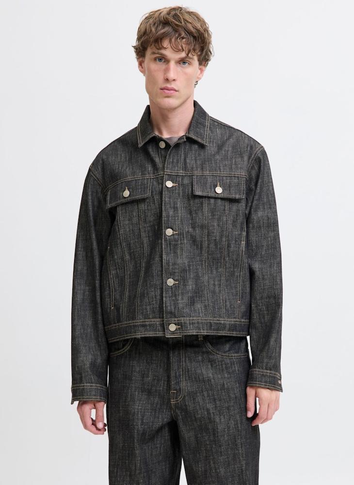 JACK & JONES Casual Regular Fit Denim Jacket - Image 1
