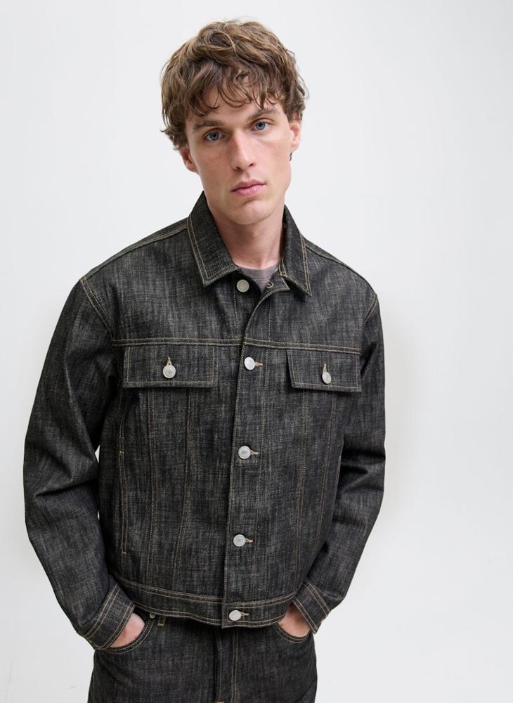 JACK & JONES Casual Regular Fit Denim Jacket - Image 3