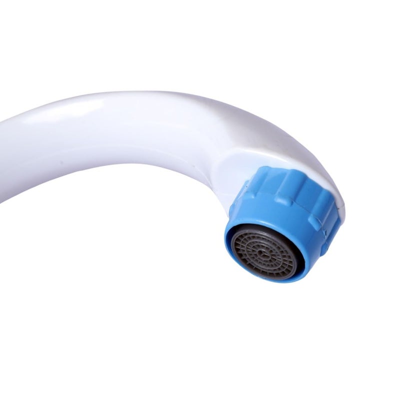 ZURY PTMT Swan Neck Tap Pillar Faucet for Kitchen Bathroom Durable Design for Wash Basin 12 Inch Connection Modern Bathroom Accessory - Image 4