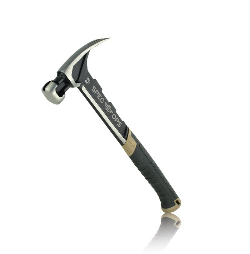 Spec-Ops Spec Ops Tools Framing Hammer, 22 oz, Rip Claw, Smooth Face, Shock-Absorbing Grip, 3% Donated to Veterans - Image 1