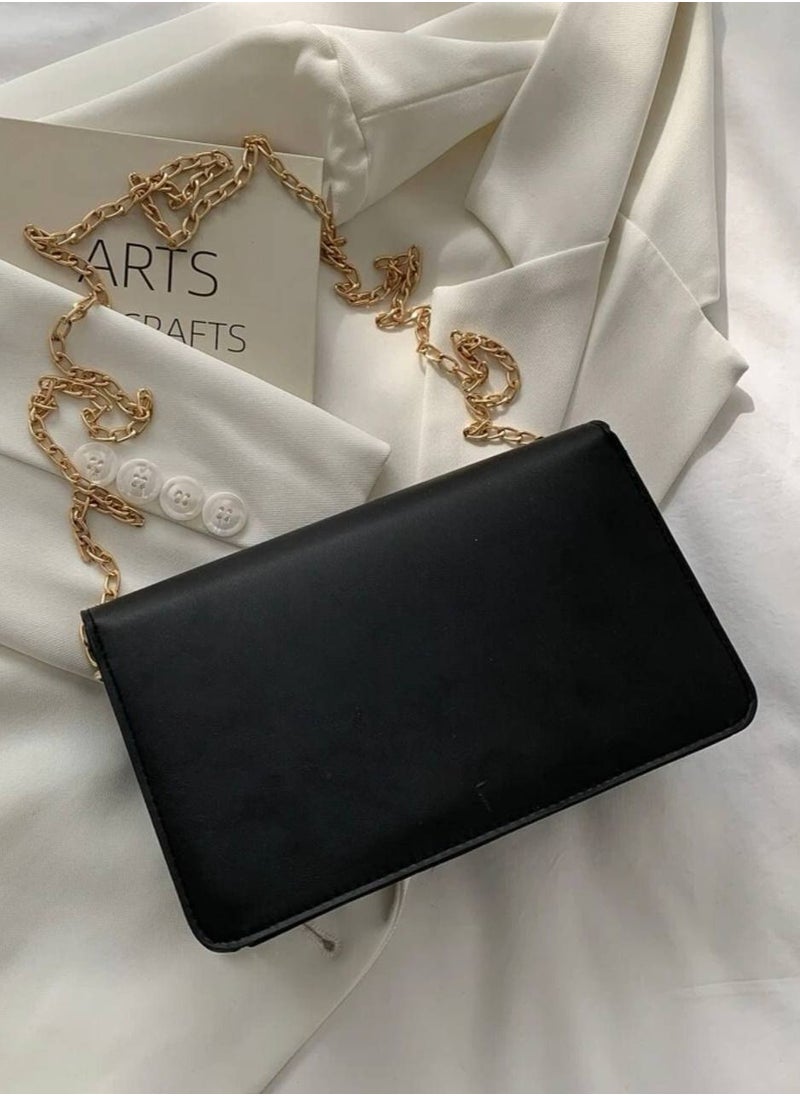 Tat - Casual Shoulder Bag For Regular Use-black - Image 1