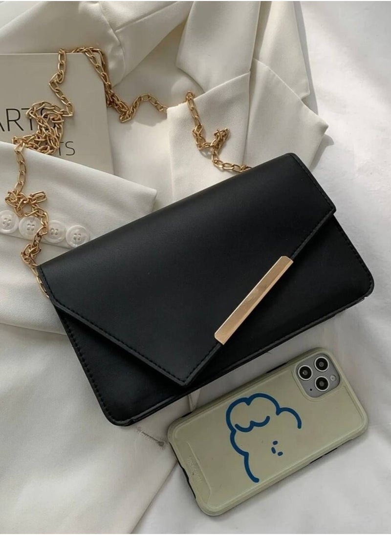 Tat - Casual Shoulder Bag For Regular Use-black - Image 1