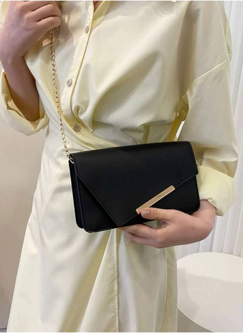 Tat - Casual Shoulder Bag For Regular Use-black - Image 1