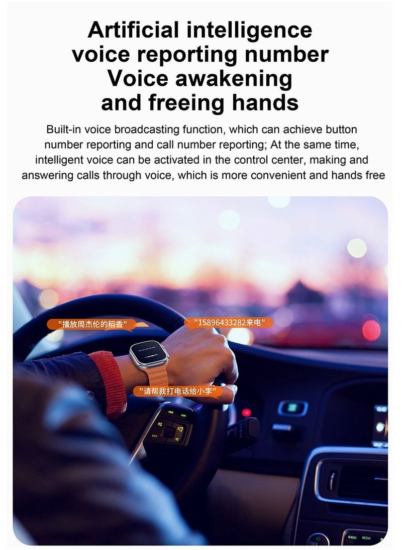 AROAQ - i10 Ultra Max Smart Watch Men Women IP67 Waterproof Wireless Charging Smartwatch Pk HK8 Pro Max DT7 Max Z8 Ultra 9 Max - Image 1