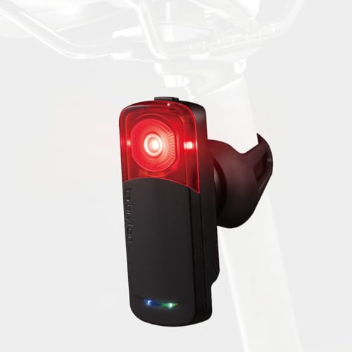 Bryton GARDIA R300L Cycling/Bike Radar with Tail Light, Visual and Audible Alerts for Vehicles up to 207 Yards Away, IPX7 Waterproof, Viewing Angle 220°, Support APP Display - Image 1