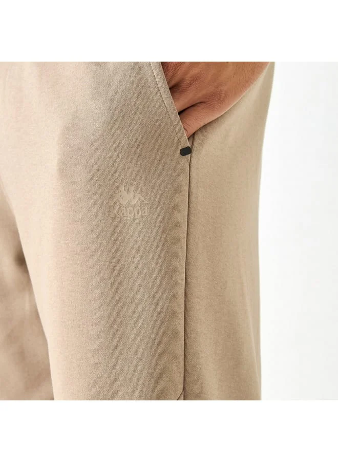 Kappa Kappa Solid Joggers with Drawstring Closure and Pockets