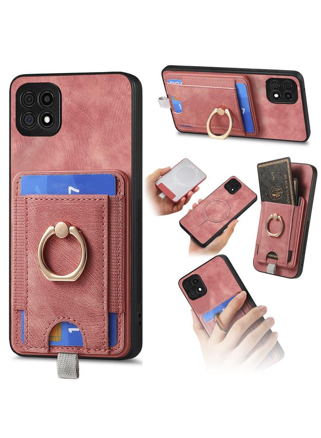 إيروريكس جراب هاتف جلدي قابل للفصل مع حقيبة بطاقات مغناطيسية لهاتف OPPO A72 5G - Image 1