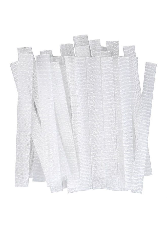 Bysiter 100pcs Makeup Brush Protector Cosmetic Makeup Brush Pen Guard Expandable Mesh Sleeve Covers Set Storage medium large sizes brushes for Travel - Image 3