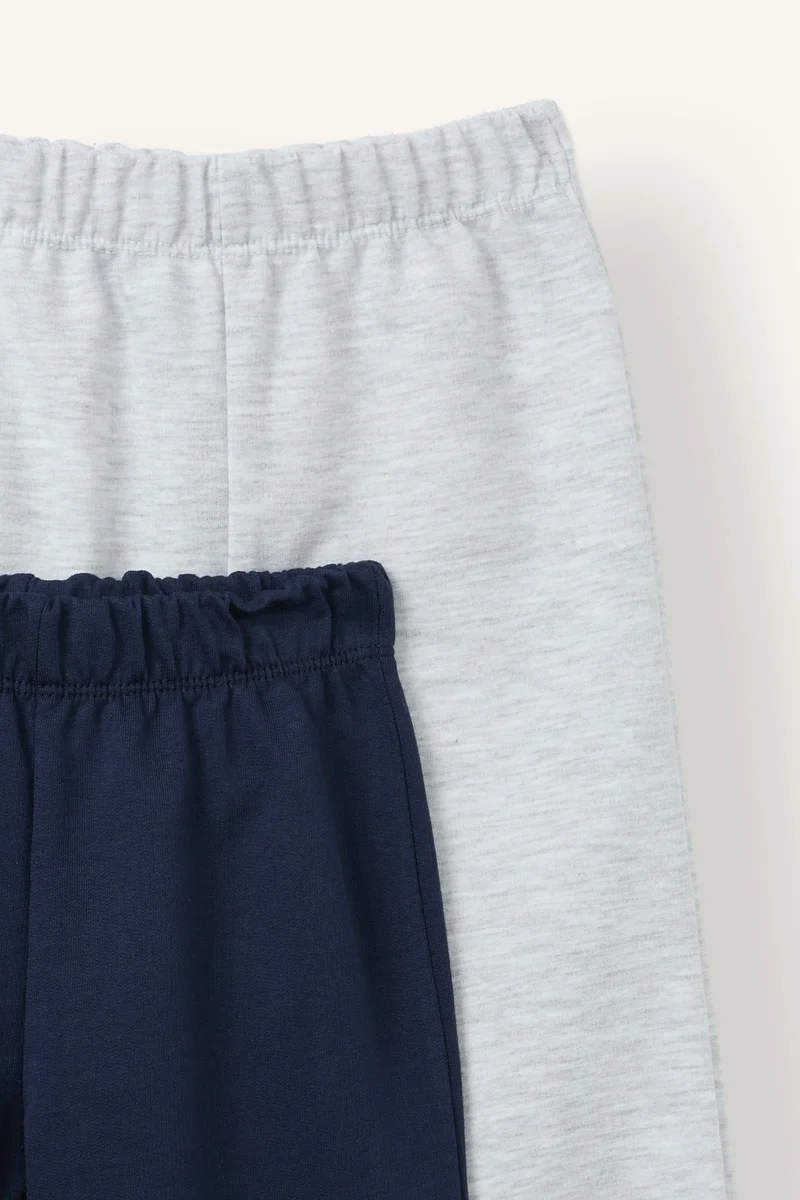 Defacto  2 piece Regular Fit Normal Waist Trousers for Men | Best Price UAE