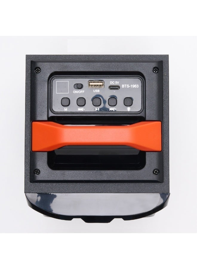 فكسر سماعة بلوتوث محمولة بقوة 10 واط – إضاءة RGB – راديو FM – دعم USB وكارت ميموري - Image 5
