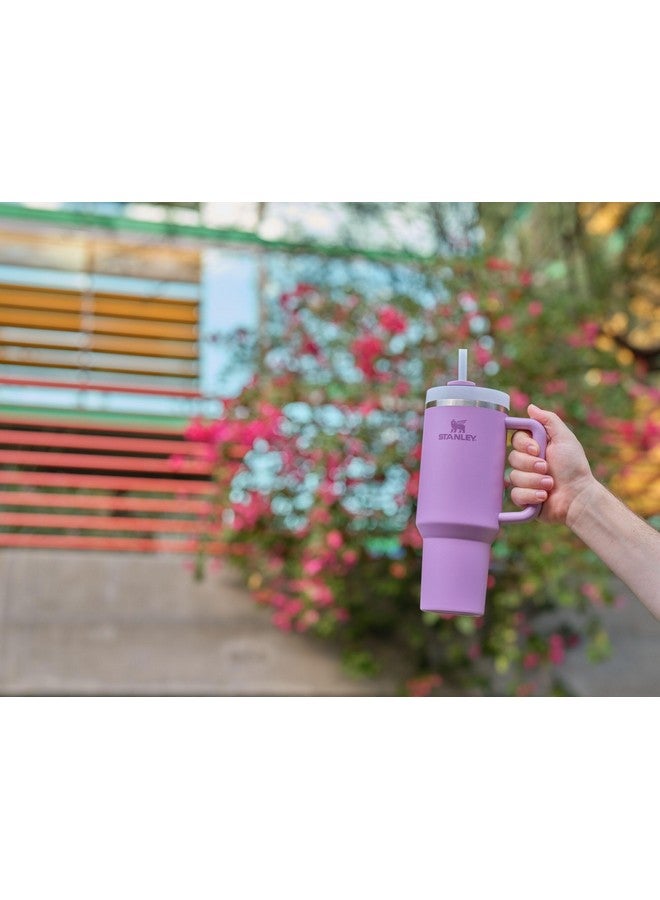 Stanley Stanley Quencher H2.0 Tumbler with Handle & Straw 40 oz | Twist On 3-Way Lid | Cupholder Compatible for Travel | Insulated Stainless Steel Cup | BPA-Free | Lilac  - Image 4