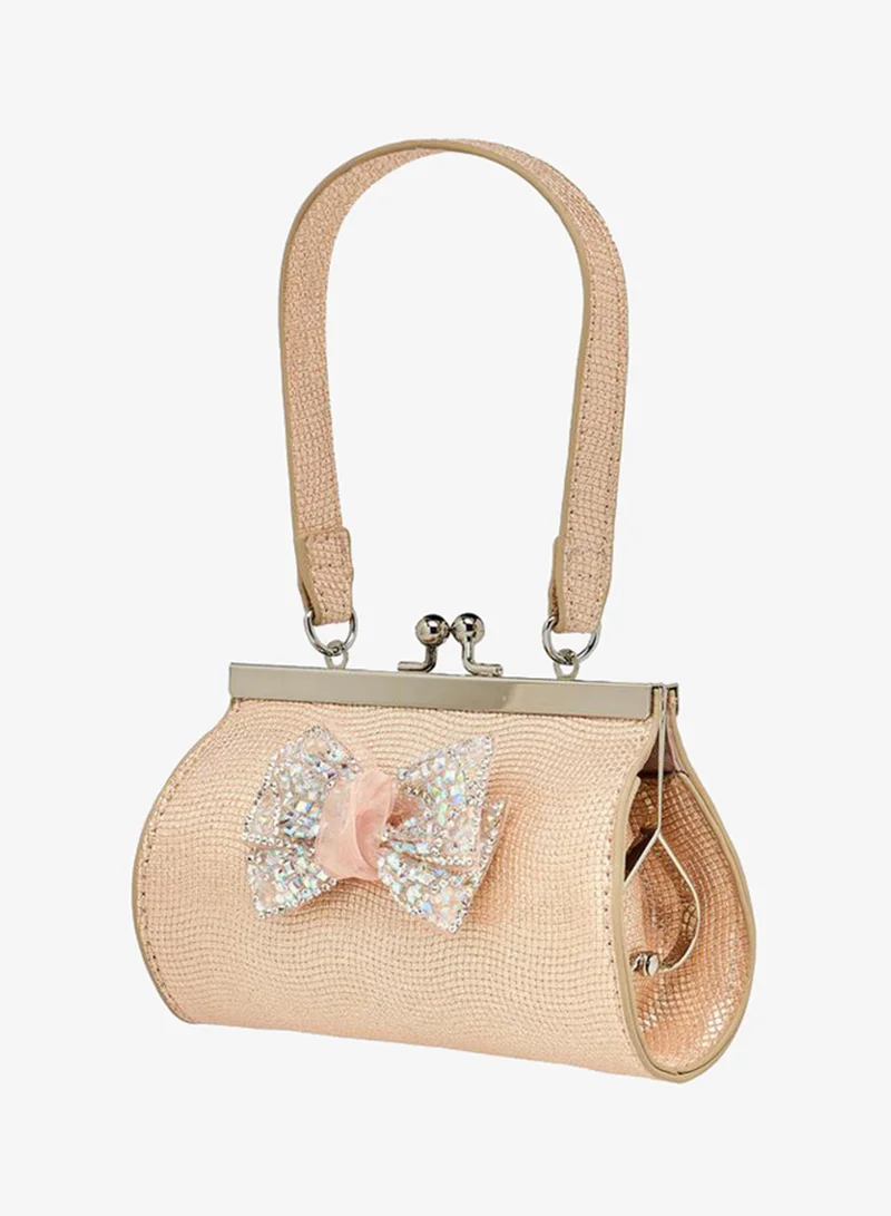 Celeste PINK Handbag with Embellished Bow for Women | Best Price UAE