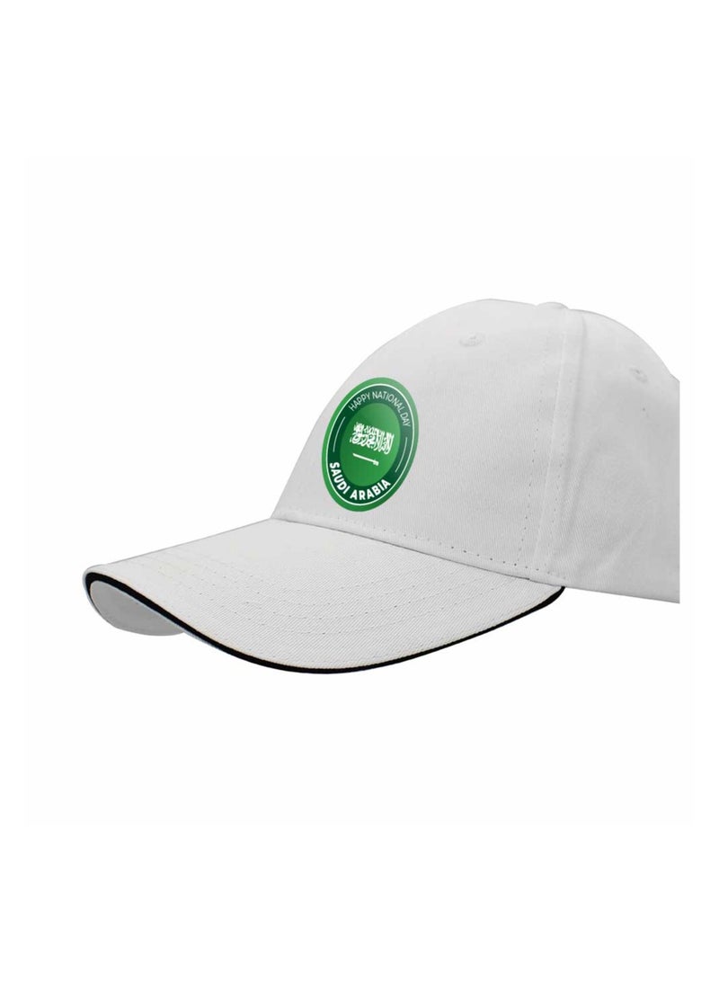 قبعة بيسبول لليوم الوطني السعودي للرجال والنساء بإبزيم معدني قابل للتعديل للإغلاق - مثالية للاحتفال باليوم الوطني - إكسسوار رائع للمناسبات الرياضية - Image 2