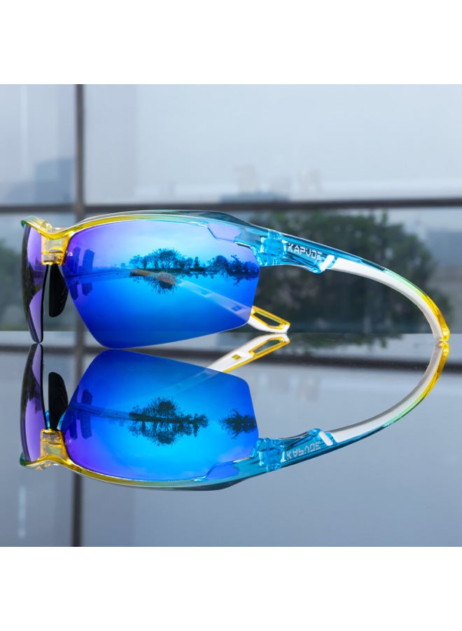 KAPVOE New Ultra Light Running Polarized Glasses European And American Professional Fashion Men's And Women's Photochromic Sports Eye Protection Windproof Glasses - Image 4