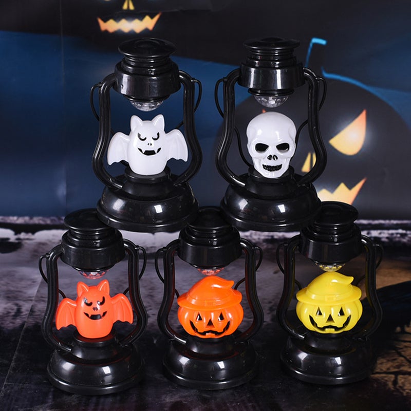 Halloween Hand Lantern Bar KTV Party Decoration Prop Skull Pumpkin Bat Night Lamp - Image 3