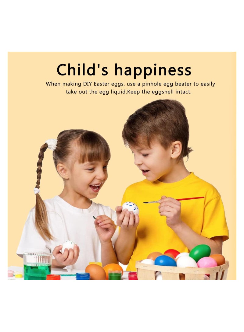 SYOSI 2 قطع مثقاب البيض للبيض النيء مع قاعدة مغناطيسية وقفل أمان قشارة البيض المسلوق مثقاب البيض للحصول على بيضة مسلوقة جيدة قشارة البيض سهلة أدوات المطبخ - Image 5