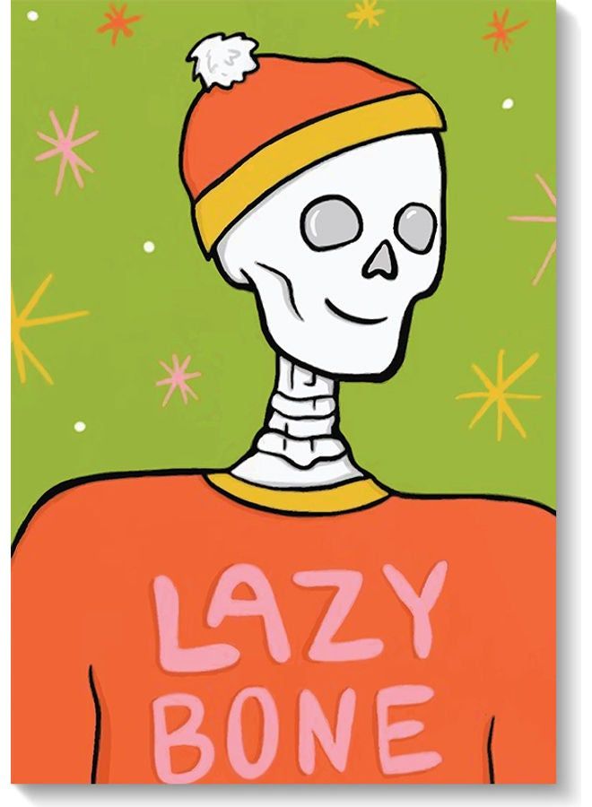 RYN Lazy Bone Wall Art multicolour 40x60cm - Image 2