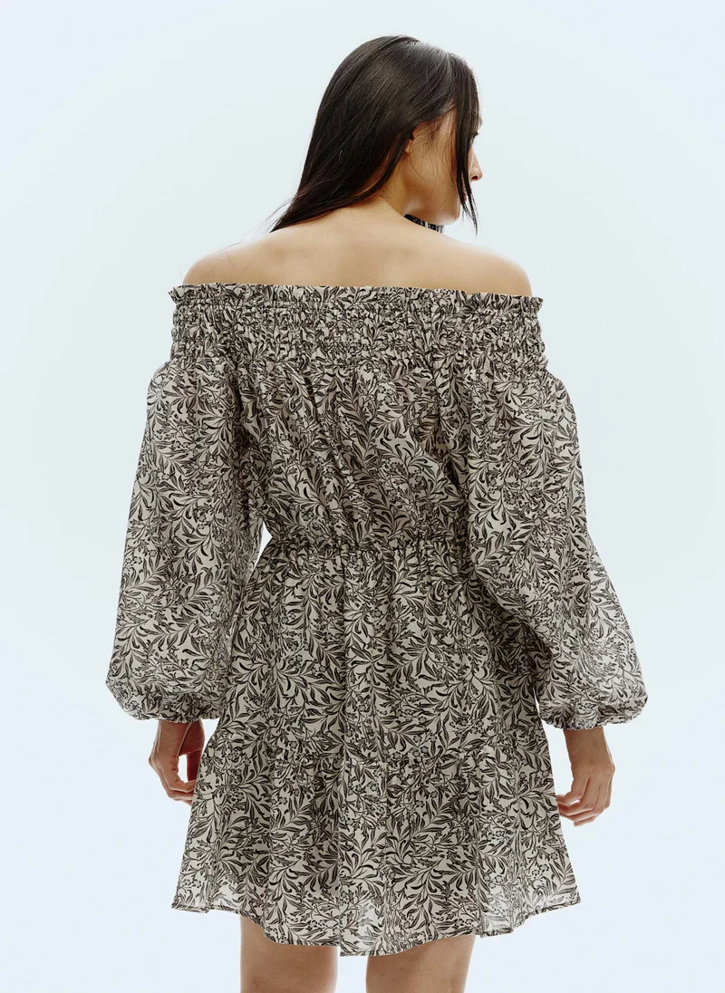 H&M Off-The-Shoulder Dress