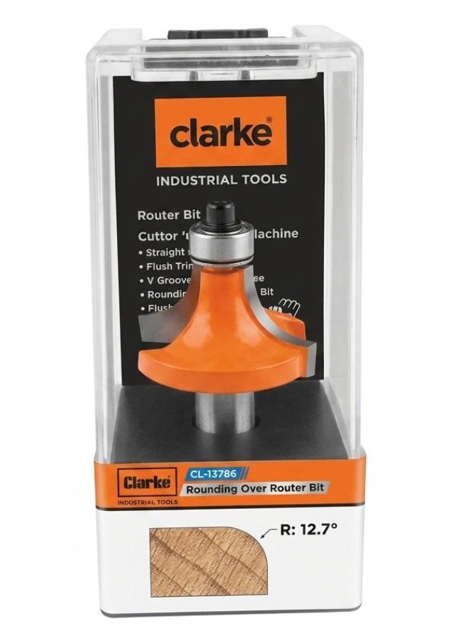 ROUNDING OVER ROUTER BIT  R:12.7°