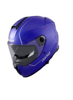 AXXIS Hawk Evo SV Solid A7 Matt Blue M 57-58cm Helmet  - Image 1