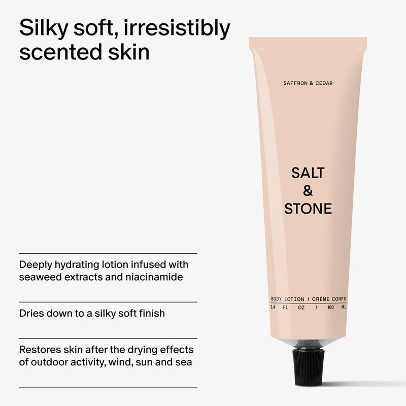 Salt & Stone Body Lotion for Women & Men | Hydrates, Nourishes & Softens Skin | Restores Dry Skin | Fast-Absorbing | Cruelty-Free & Vegan - Image 4