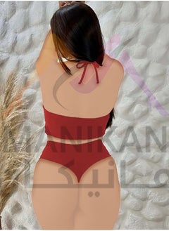 MANIKAN One-Piece Bodysuit with Bold Cutouts and Crisscross Straps  - Image 2