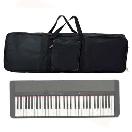 TECHBLAZE 38 Inch Padded Keyboard Cover Bag Durable Waterproof Piano Bag Compatible with PSR- F52, F51, E263 & Casio CTK 2550, Ctk3500, Casio CT-S200, CT-S300 Portable Electric Piano Case - Image 1