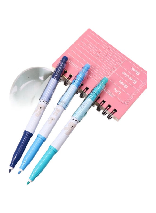 Pilot Erasable Gel Pen, Multi-Color Drawing Pen, Student And Office Pen, Sfc-45Mnn3C Color Set (Emerald Green/Sea Blue/Sky Blue) - Image 3
