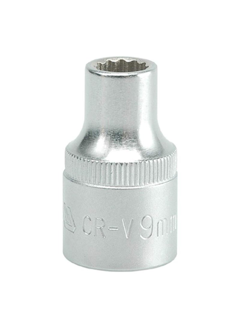 Yato Yato combo Set of 3 BiHexagonal Sockets YT12708mm YT12719mm YT127210mm with length of 38mm and 12 inch drive made of chromium VanadiumPack of 3  - Image 3