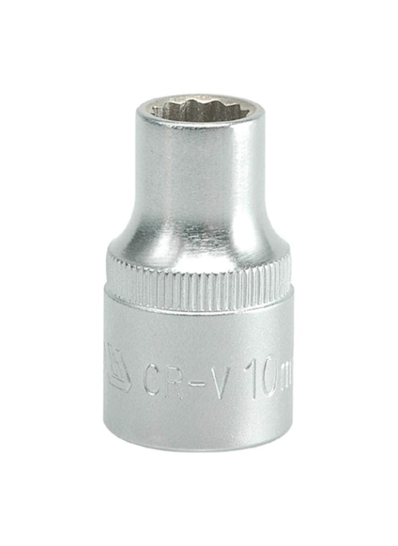 Yato Yato combo Set of 3 BiHexagonal Sockets YT12708mm YT12719mm YT127210mm with length of 38mm and 12 inch drive made of chromium VanadiumPack of 3  - Image 4