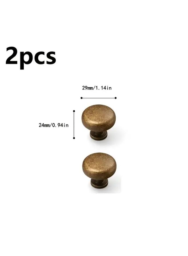 2pcs Antique Bronze Cabinet Handles 96mm Hole Pitch Solid Zinc Alloy Pulls For Kitchen Wardrobe - Image 5