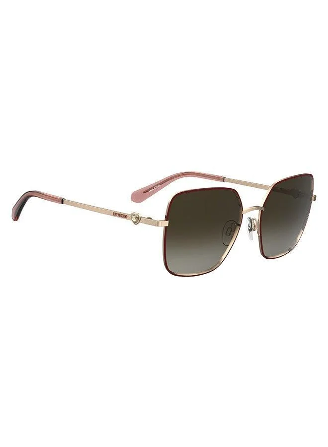 Love Moschino Rectangular Moschino Love Sunglasses Frames