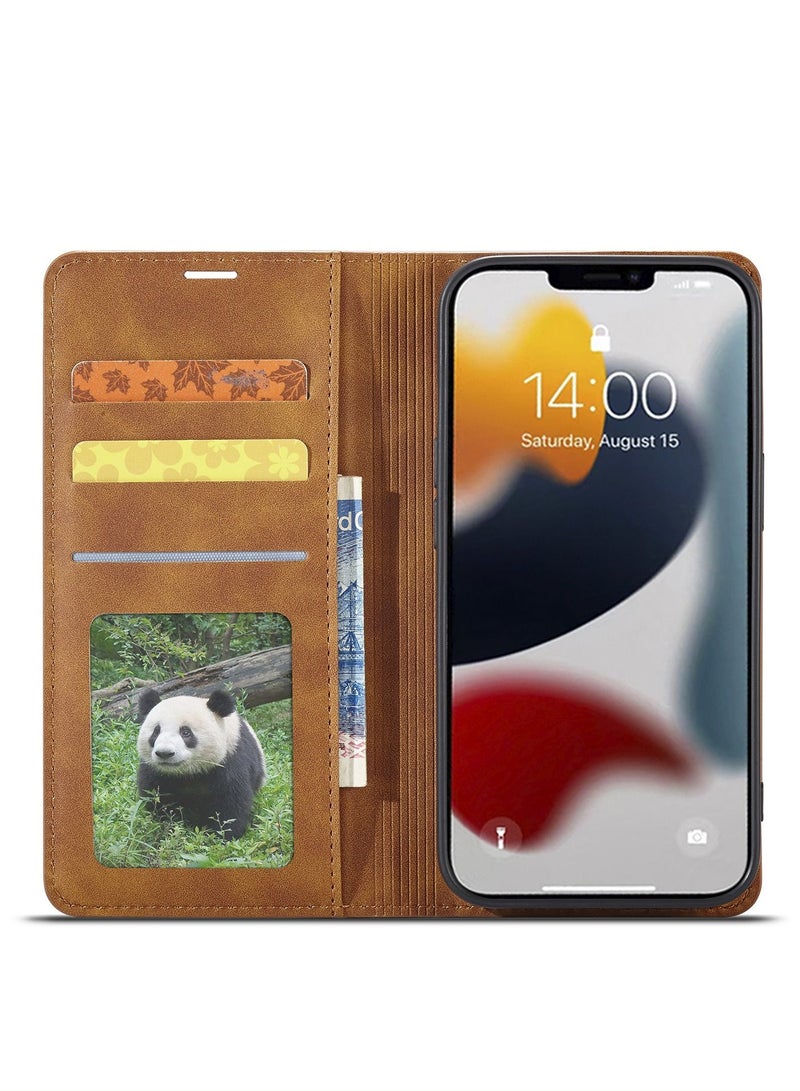 Suteni Flip Cover Protective Leather Case for iPhone - Image 3