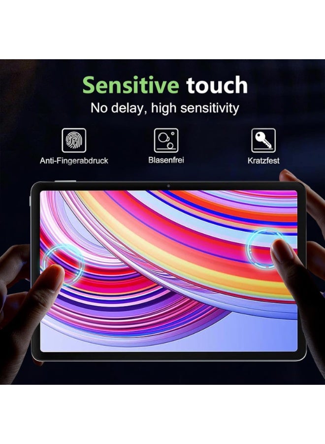 2Pack Screen Protector for Xiaomi Redmi Pad 2 11 2025, 9H Hardness Tempered Glass Film, Ultra Resistant Anti-Fingerprints HD-Clear Tablet Film for Redmi Pad 2 11 - Image 4