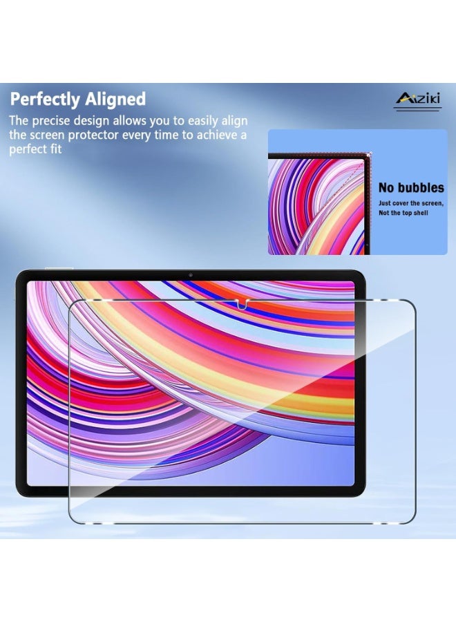 2Pack Screen Protector for Xiaomi Redmi Pad 2 11 2025, 9H Hardness Tempered Glass Film, Ultra Resistant Anti-Fingerprints HD-Clear Tablet Film for Redmi Pad 2 11 - Image 5